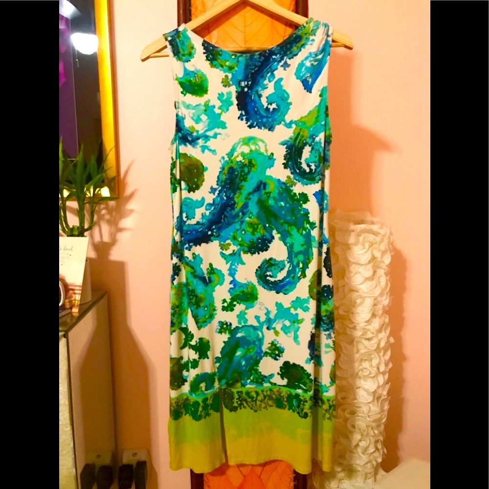 ☀️Tommy Bahama Soft Stretch 
Sundress M EUC
